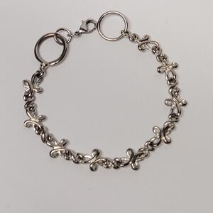 Link Bracelet - Silver Tone